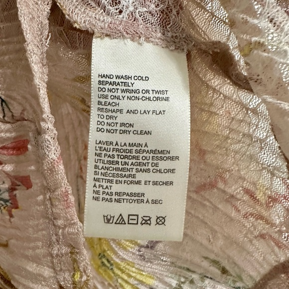 NWT Free People Angelina Top in Light Combo - Picture 5 of 7